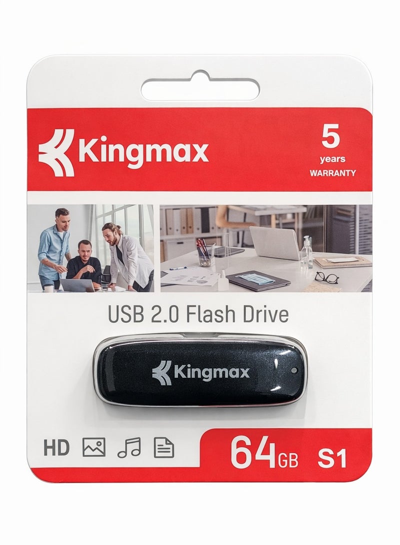 S1 USB 2.0 Flash Drive - 64 GB